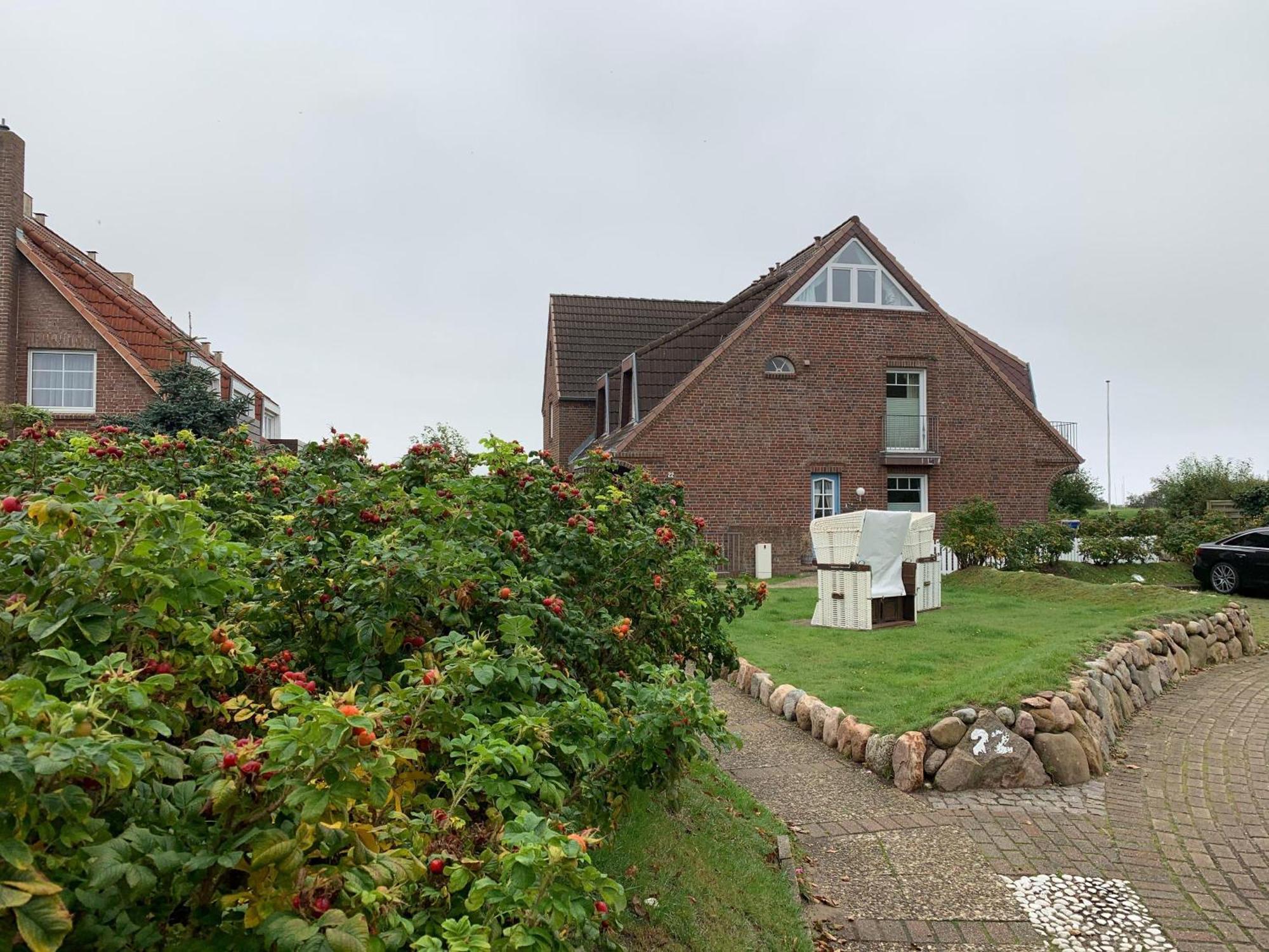 Sylter-Rose-3A-Strandnahe-Ferienwohnung-Mit-Strandkorb Westerland Exterior foto